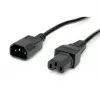 Cable de alimentación VALUE 19.99.1123 negro 3 m C14 C15 hembra