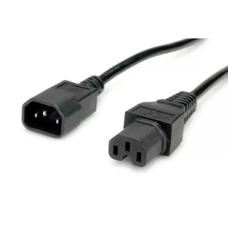 Cable de alimentación VALUE 19.99.1123 negro 3 m C14 C15 hembra