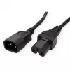 Cable de alimentación VALUE 19.99.1123 negro 3 m C14 C15 hembra