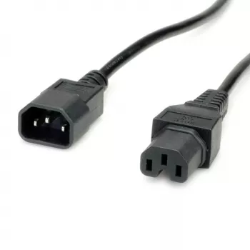 Cable de alimentación VALUE 19.99.1123 negro 3 m C14 C15 hembra