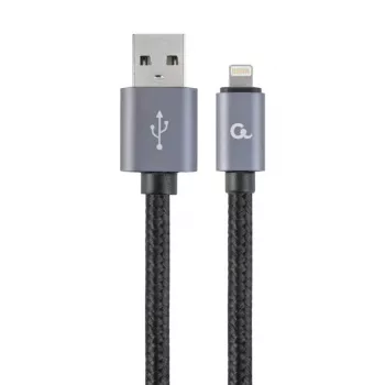 Cable para móvil GEMBIRD USB A a Lightning CCB-MUSB2B-AMLM-6 1,8 m USB 2.0 Negro
