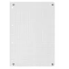 Cuaderno Oxford 400121610 A4+ 160 hojas negro gris
