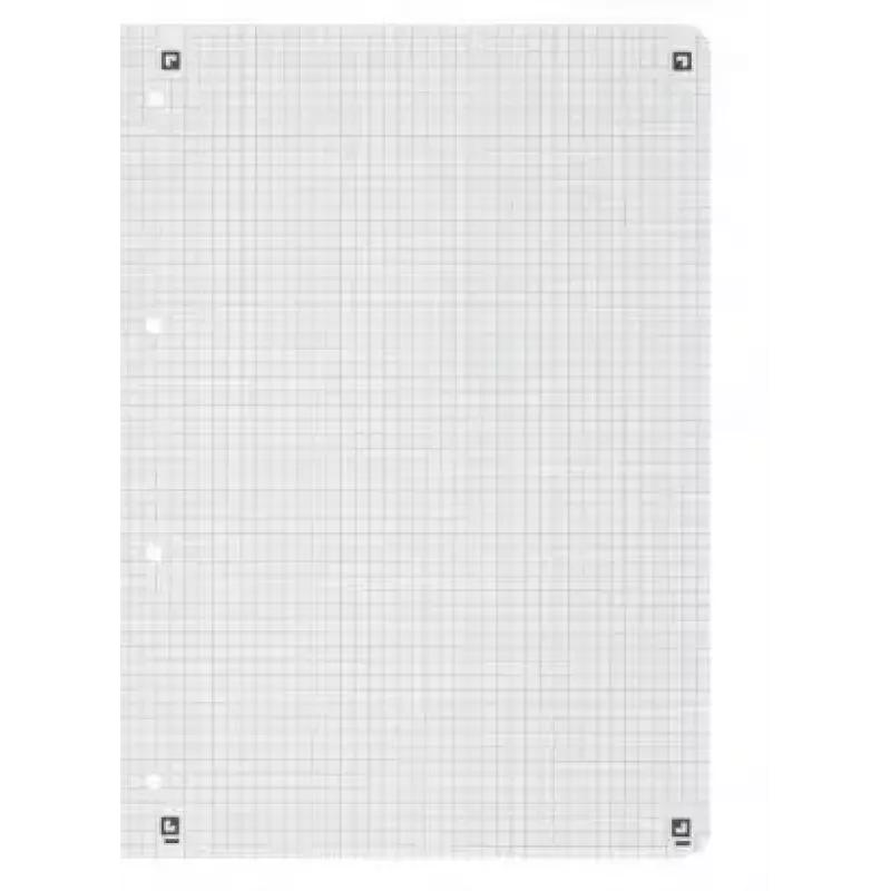 Cuaderno Oxford 400121610 A4+ 160 hojas negro gris