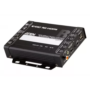 Receptor ATEN HDMI HDBaseT con audio de-embedding / PoH bidireccional (4K@100m) (HDBaseT Class A) (PoH PSE & PD)