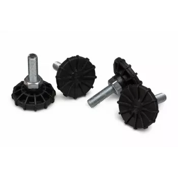 Patas para rack Equip EZF-1 negro plata 40x40x60mm