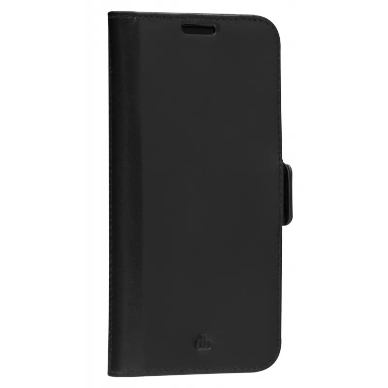 dbramante1928 Copenhagen Slim CSSSGTBL1434 funda con tapa para Samsung Galaxy S22, piel granulada, negra