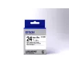 Cartucho de etiquetas Epson Standard LK-6WBN negro/blanco 24mm (9m)