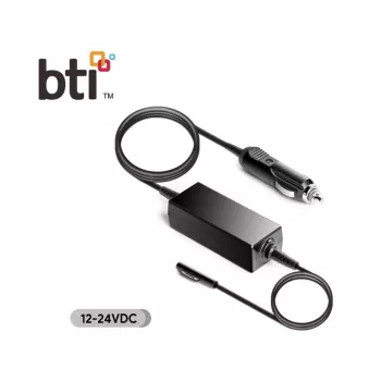 Cargador de coche Origin BTI 100W para Microsoft Surface Laptop, Surface Book, Surface Pro y Surface Pro X, negro