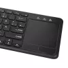 Teclado LogiLink ID0188 Home RF inalámbrico QWERTZ negro