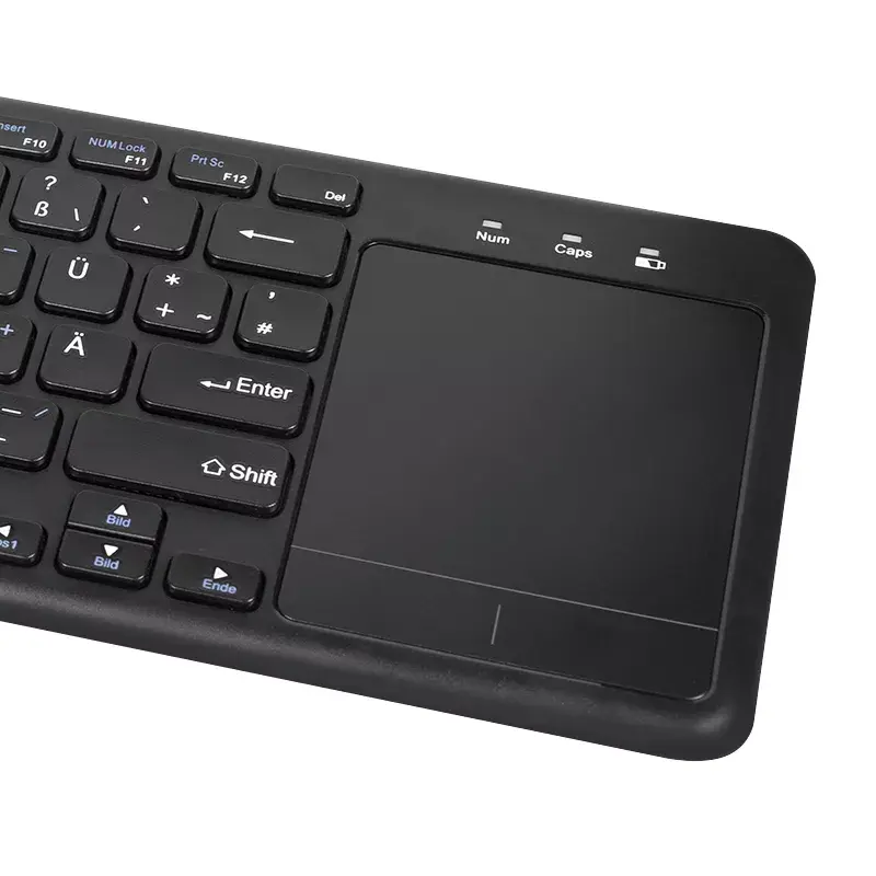 Teclado LogiLink ID0188 Home RF inalámbrico QWERTZ negro