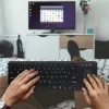 Teclado LogiLink ID0188 Home RF inalámbrico QWERTZ negro