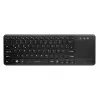 Teclado LogiLink ID0188 Home RF inalámbrico QWERTZ negro