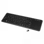 Teclado LogiLink ID0188 Home RF inalámbrico QWERTZ negro