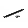 Panel de gestión de cables EQUIP EZMB-10-B, metal, negro, accesorio 1HE