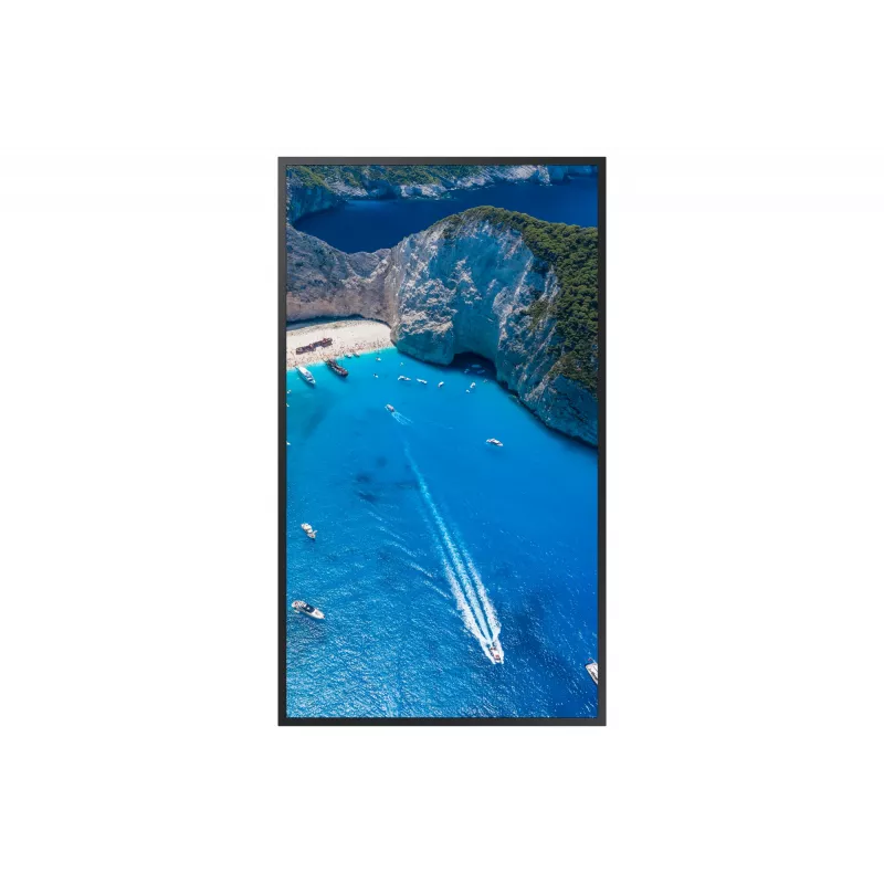 Pantalla de señalización digital Samsung OM75A 190,5 cm (75 inch) LCD Wi-Fi 4000 cd/m² 4K Ultra HD negra procesador integrado Tizen 5.0 24/7