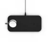 Cargador inalámbrico ZENS Dual+Watch aluminio negro