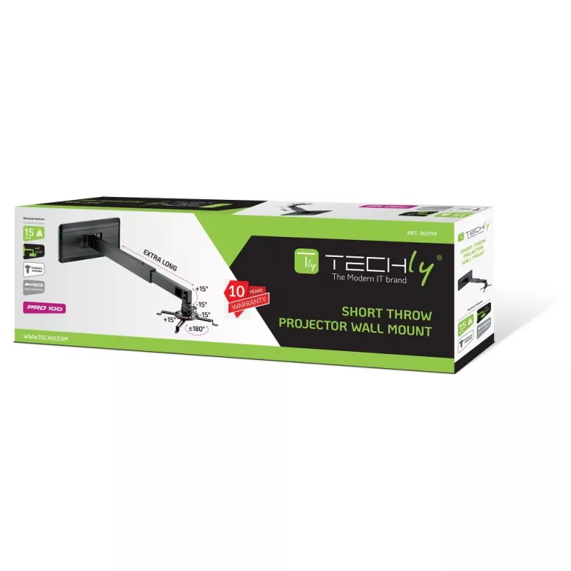 Soporte de proyector Techly ICA-PM 21 pared negro
