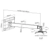 Soporte de proyector Techly ICA-PM 21 pared negro