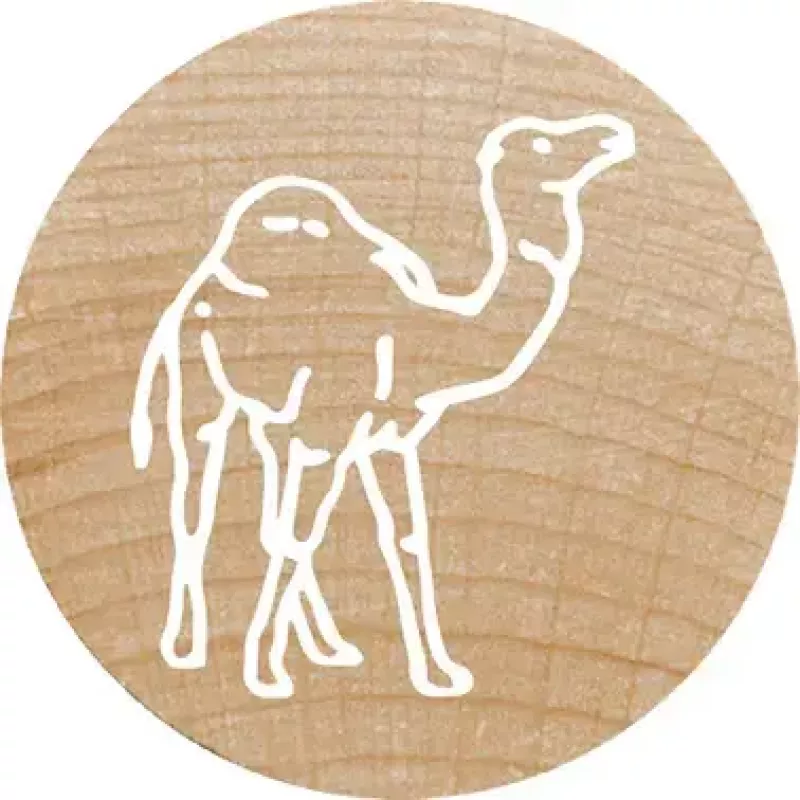 Sello Colop 165224 redondo goma madera 3 cm