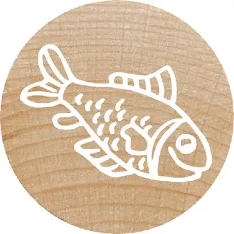 Sello Colop 165224 redondo goma madera 3 cm