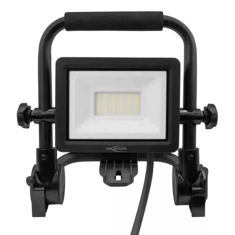 ANSMANN FL20W-AC foco de trabajo LED con cable 1600-0632, 20 W, negro