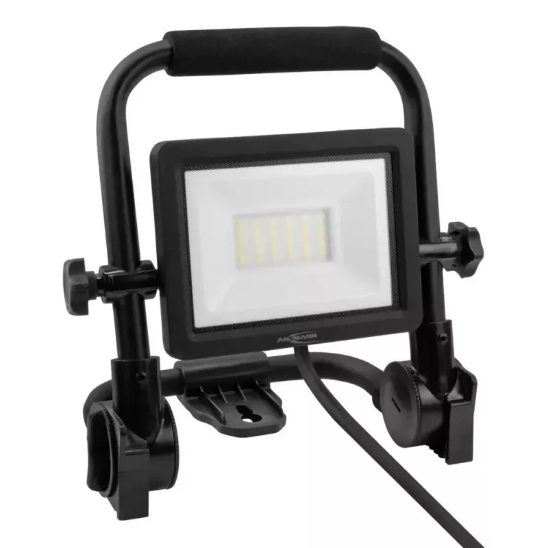 ANSMANN FL20W-AC foco de trabajo LED con cable 1600-0632, 20 W, negro
