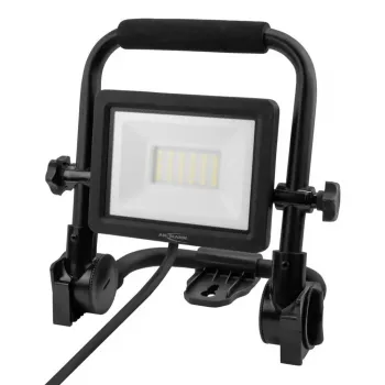 Foco de trabajo ANSMANN FL20W-AC 20 W LED, 2200 lm, 230 V, ángulo de emisión 110°, cable 1,8 m, negro