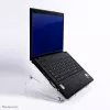 Neomounts NSNOTEBOOK300 soporte para portátil, 10–22 pulgadas (25,4–55,9 cm), acrílico, inclinación 20–40°, 4 posiciones de altura, máx. 15 kg, transparente