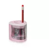 Peach PO102 Sacapuntas eléctrico Rosa, Blanco