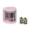 Peach PO102 Sacapuntas eléctrico Rosa, Blanco