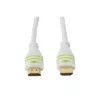 Techly cable HDMI High Speed con Ethernet A/A M/M de 2 m blanco ICOC HDMI-4-020WH