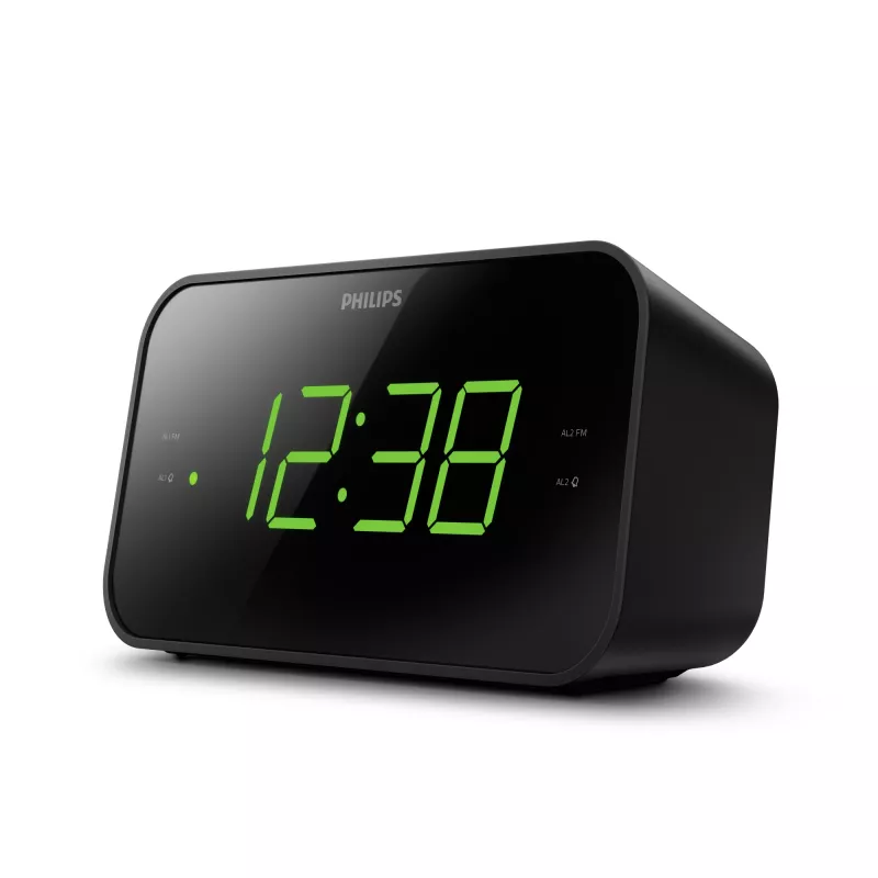 Philips TAR3306/12 despertador digital negro