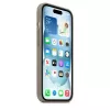 Funda de silicona Apple iPhone 15 MagSafe Clay Cover Marrón