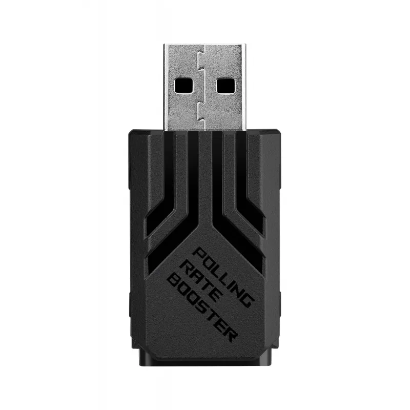 ASUS ROG AC09 90MP03T0-BRUA00 Polling Rate Booster para ratón y teclado, hasta 8000 Hz, negro