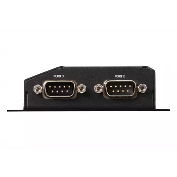ATEN servidor seguro de dispositivos RS-232 de 2 puertos con PoE