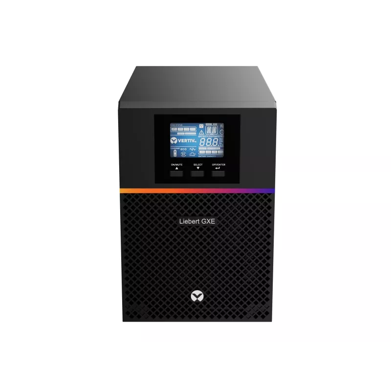 Vertiv Liebert GXE3-1000IMT sistema de alimentación ininterrumpida (SAI) doble conversión (online) 1 kVA 900 W 8 salidas AC