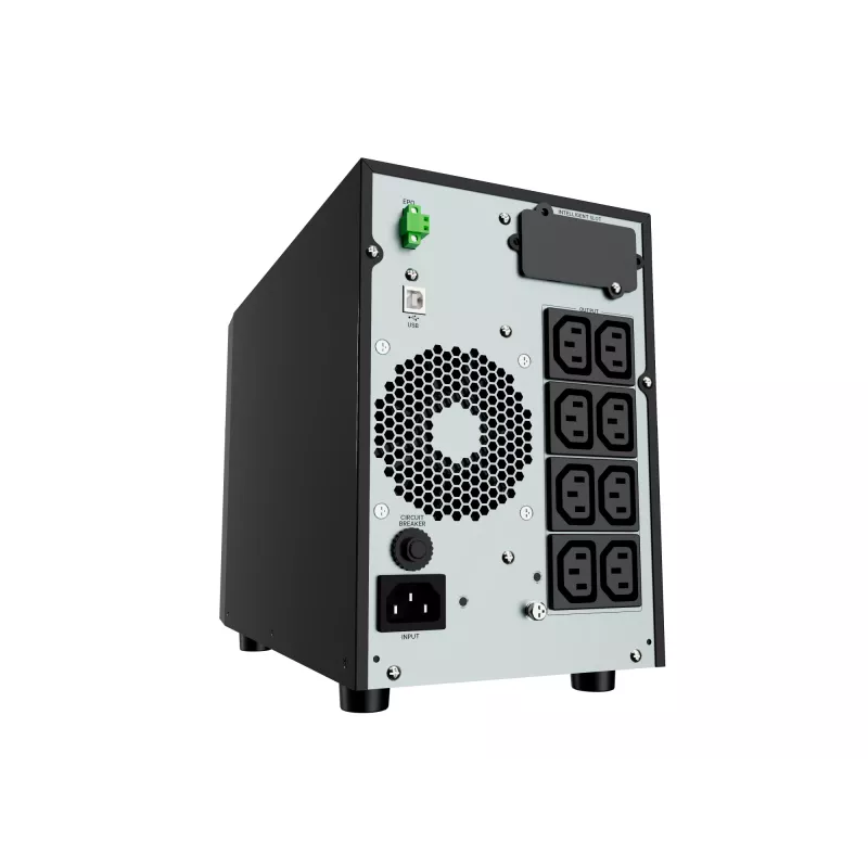 Vertiv Liebert GXE3-1000IMT sistema de alimentación ininterrumpida (SAI) doble conversión (online) 1 kVA 900 W 8 salidas AC
