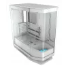 Caja para PC semitorre Midi Cougar FV270 — blanca, compatible con ATX/ EATX/ Micro-ITX, 2×3,5