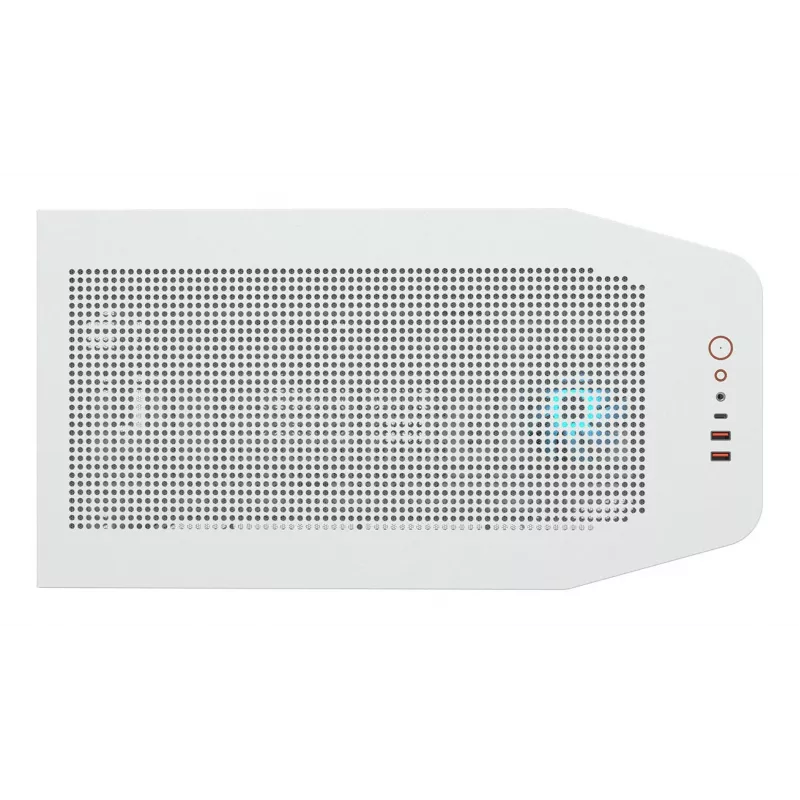 Caja para PC semitorre Midi Cougar FV270 — blanca, compatible con ATX/ EATX/ Micro-ITX, 2×3,5