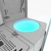 Caja para PC semitorre Midi Cougar FV270 — blanca, compatible con ATX/ EATX/ Micro-ITX, 2×3,5