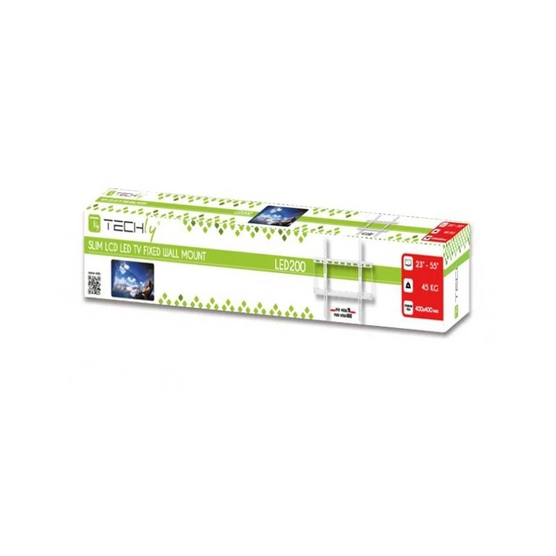 Techly ICA-PLB-162MW soporte de pared para TV 139,7 cm (55 pulgadas) blanco