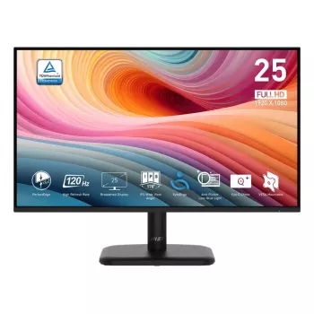 Monitor de ordenador MSI PRO MP251LDE E2 62,2 cm (24,5 pulgadas) 1920 x 1080 píxeles Full HD LED negro