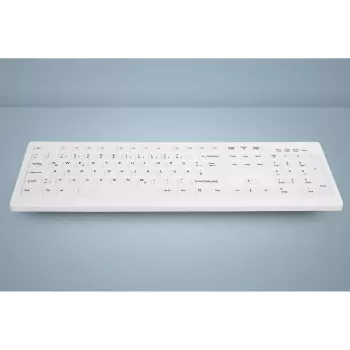 Contour Design Active Key AK-C8100FA-UVS-W/GE Teclado Médico USB QWERTY UK Inglés Blanco