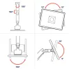 Ergotron serie HX brazo HX con articulación de giro para cargas muy pesadas pared blanco para monitores 1000R 57 inch