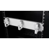 Equip EZMR-10-G panel pasacables de 10 pulgadas 1U con anillas, gris claro