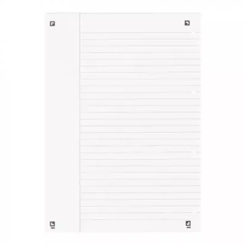 Cuaderno Oxford 100050355 A4 80 hojas burdeos
