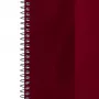 Cuaderno Oxford 100050355 A4 80 hojas burdeos