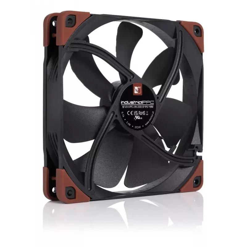 Ventilador Noctua NF-A14 14 cm 500-2000 rpm negro marrón