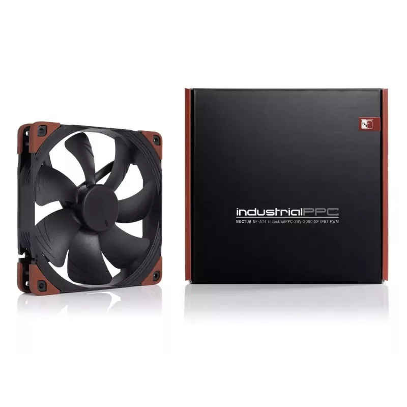 Ventilador Noctua NF-A14 14 cm 500-2000 rpm negro marrón