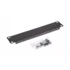 Equip EZBP-10-B 10" (25,4 cm) panel ciego para rack, 1U, negro